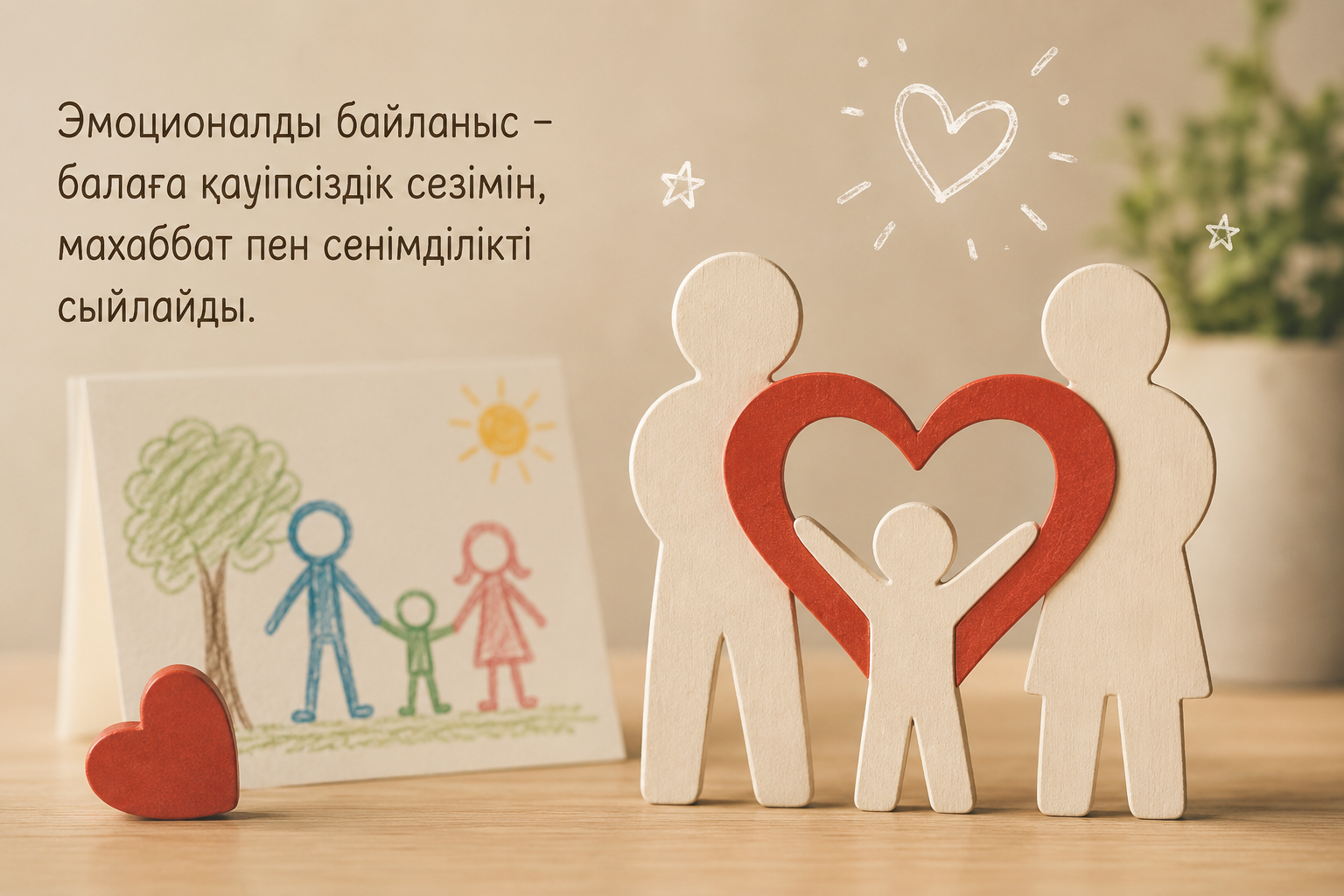 «Бала мен ата-ананың эмоционалды байланысын нығайту»